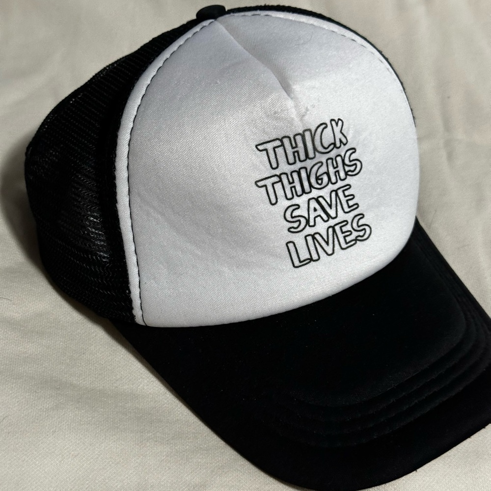 Trucker Hat Thick Thighs Save Lives